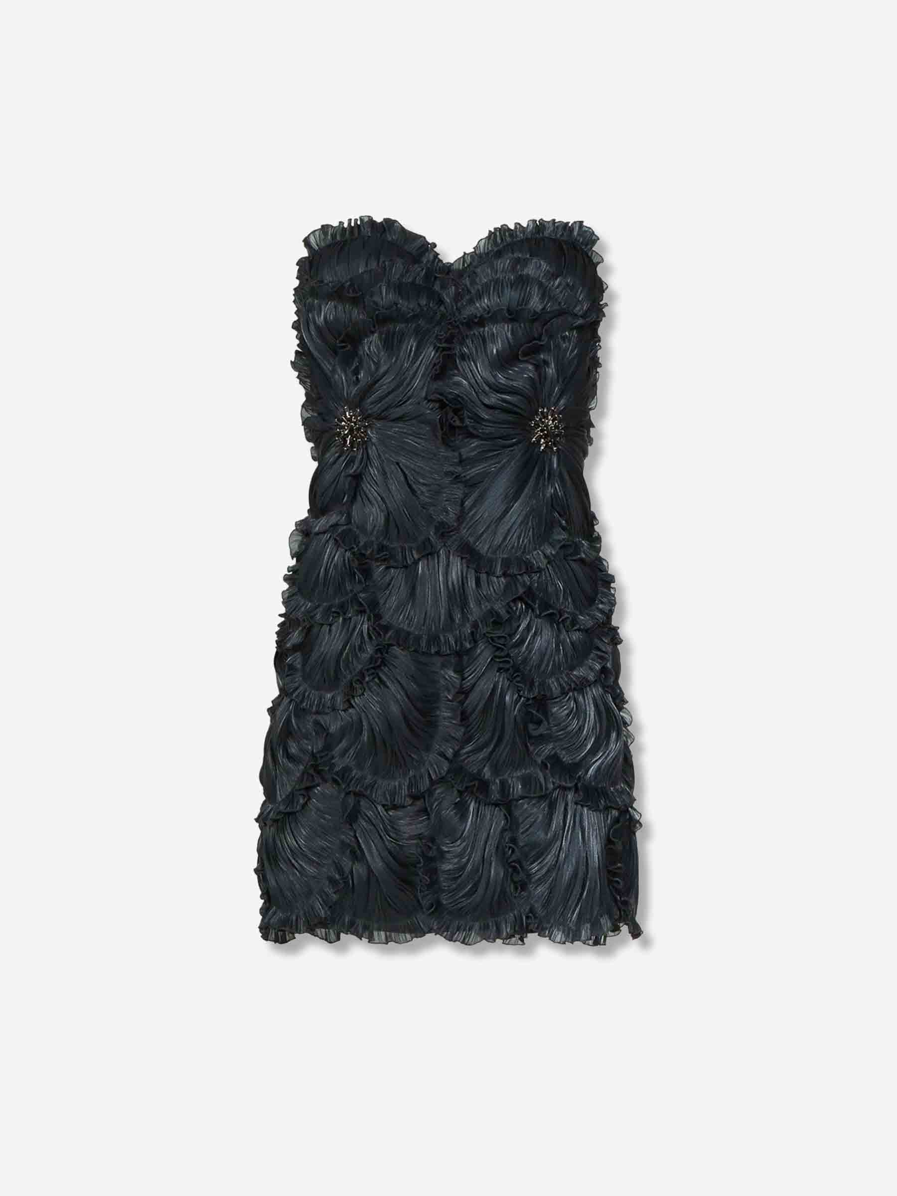 Costarellos Mujer Barcelona Vestido Mini Lúrex color Negro sku 731-006095 01 - Foto 1