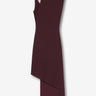 Courrèges Mujer Barcelona Vestido Canalé Asimétrico color Burdeos sku 731-006096 01 - Foto 1
