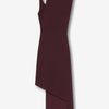 Courrèges Mujer Barcelona Vestido Canalé Asimétrico color Burdeos sku 731-006096 01 - Foto 1