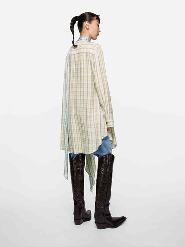 Acne Studios Mujer Barcelona Vestido Camisero Cuadros color Multicolor sku 731-006105 01 - Foto 3