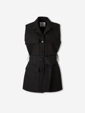 Courrèges Mujer Barcelona Vestido Mini Utility color Negro sku 731-006106 01 - Foto 1