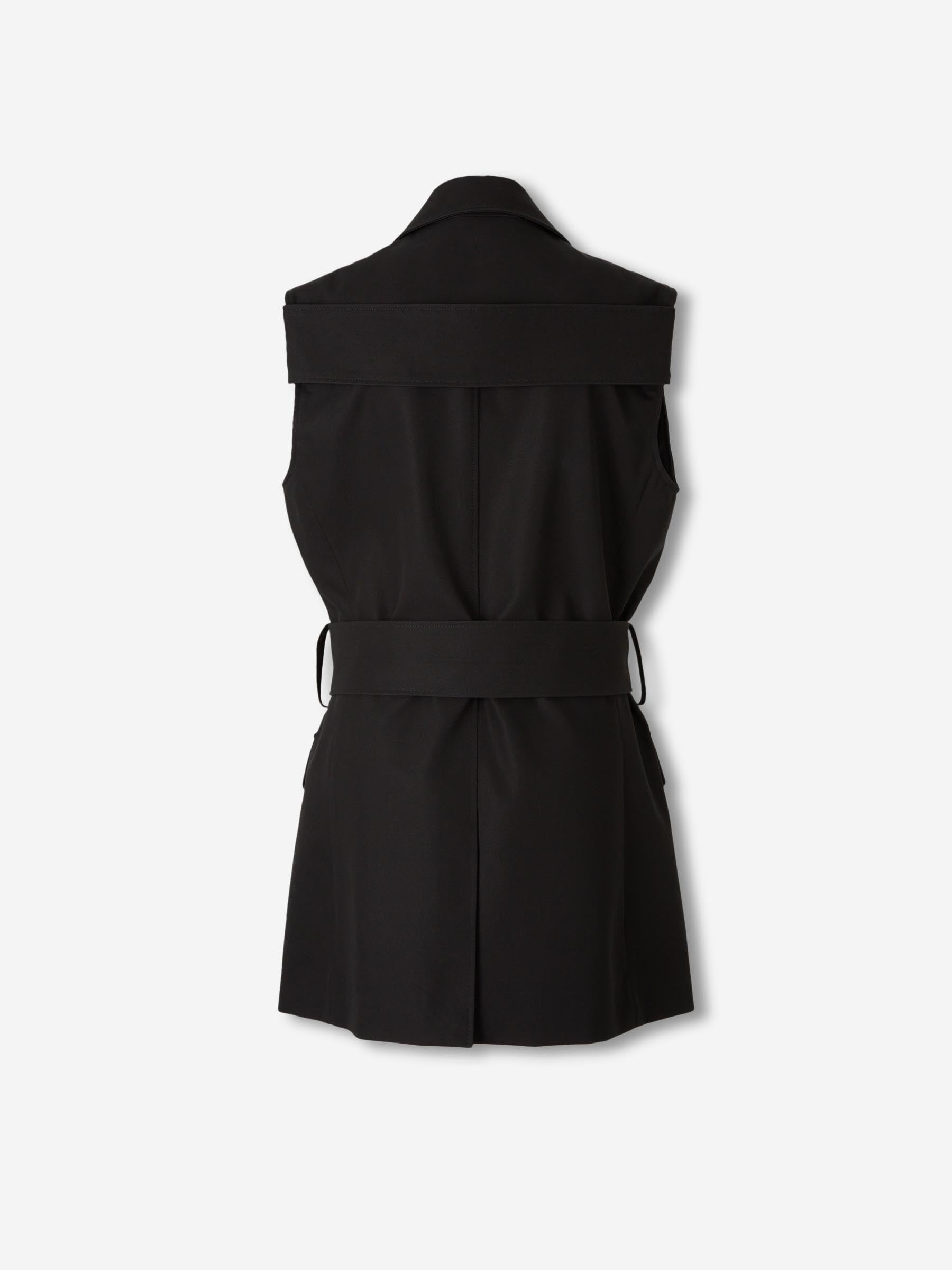 Courrèges Mujer Barcelona Vestido Mini Utility color Negro sku 731-006106 01 - Foto 2