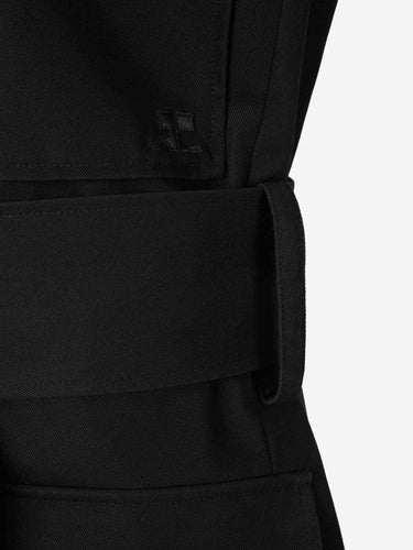 Courrèges Mujer Barcelona Vestido Mini Utility color Negro sku 731-006106 01 - Foto 4
