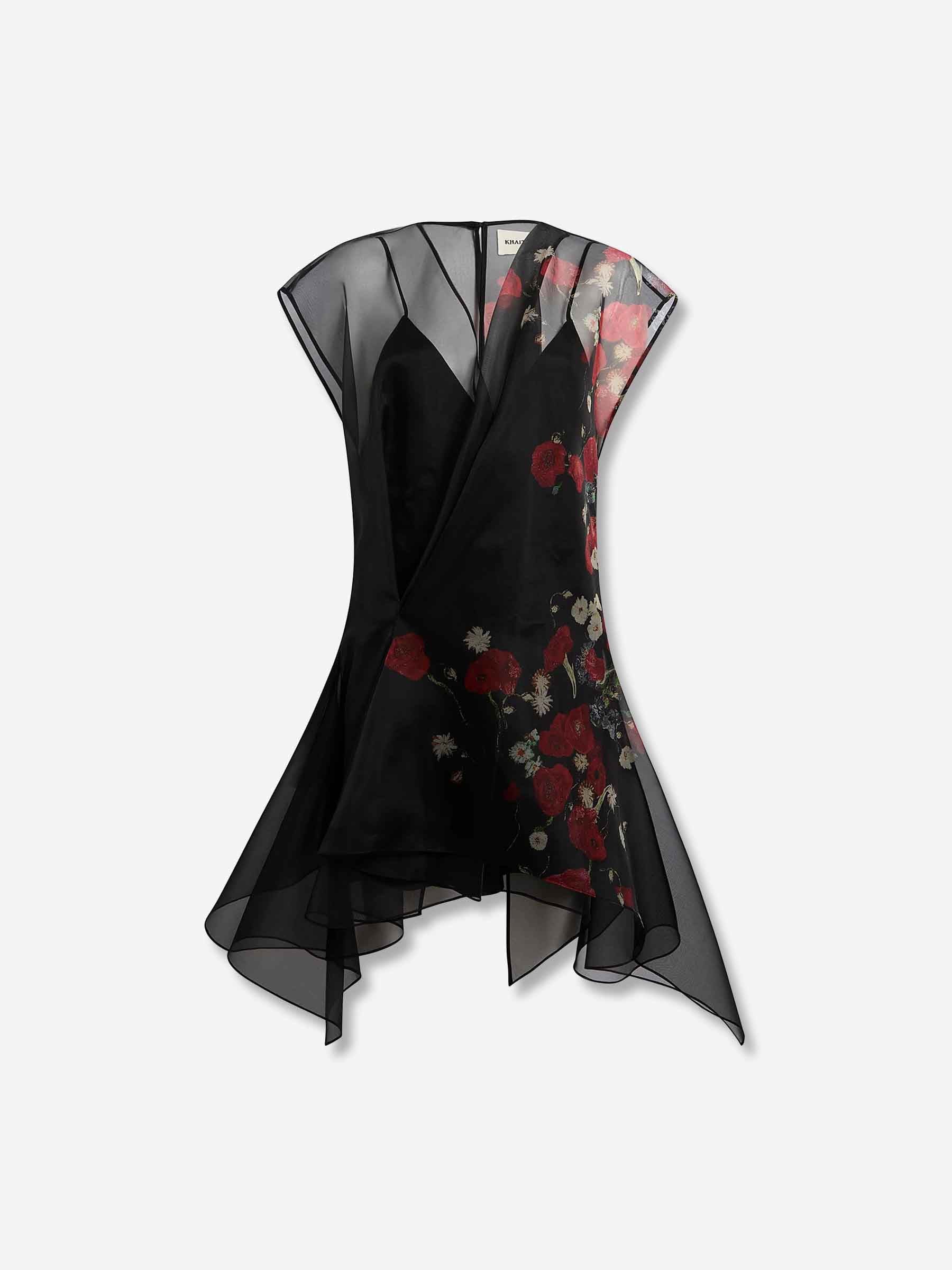 Khaite Mujer Barcelona Vestido Mini Merith color Negro sku 731-006107 01 - Foto 1