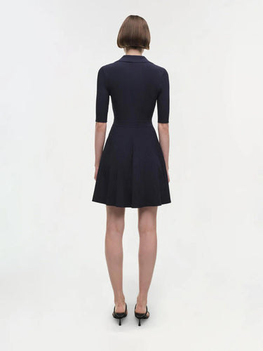 Simkhai Mujer Barcelona Vestido Mini Patricia color Azul Marino sku 731-006110 01 - Foto 3