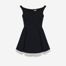 Simkhai Mujer Barcelona Vestido Mini Plisado Dorothie color Negro sku 731-006111 01 - Foto 1
