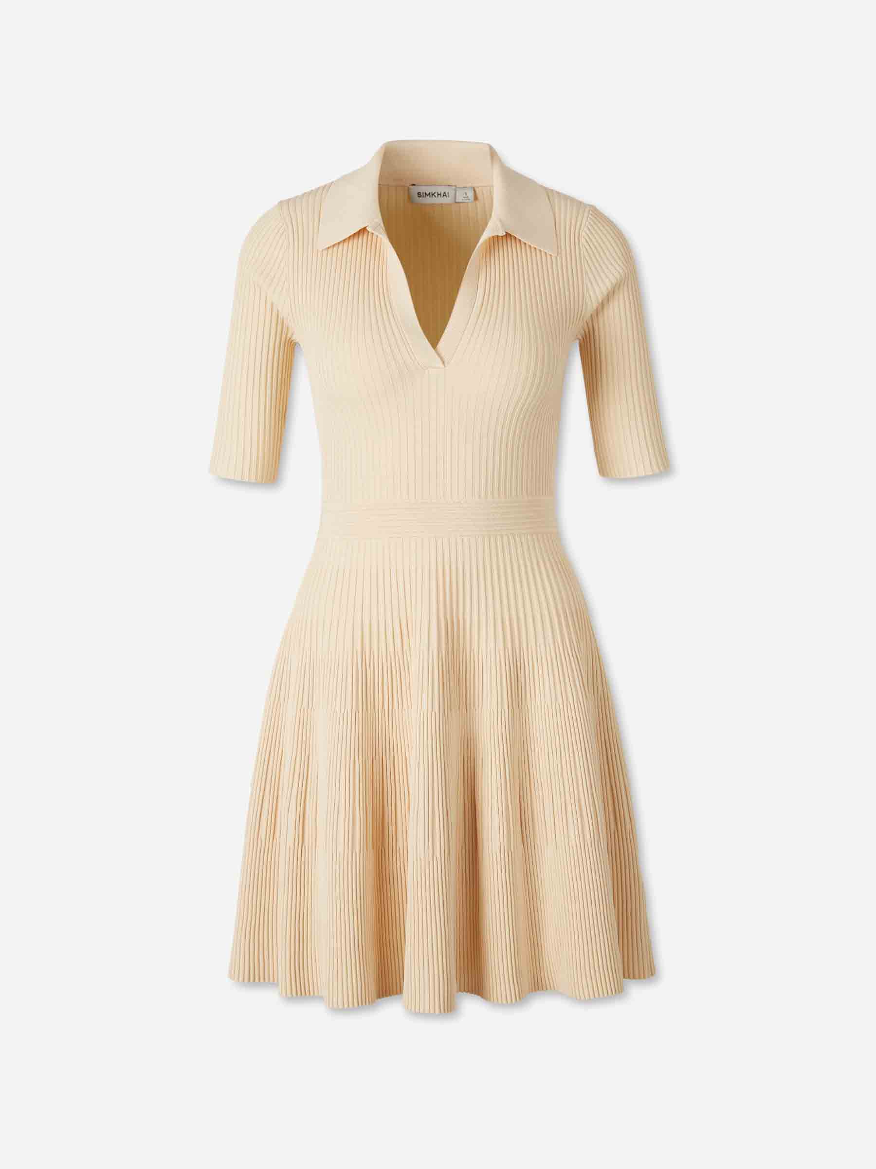 Simkhai Mujer Barcelona Vestido Mini Patricia color Crema sku 731-006112 01 - Foto 1