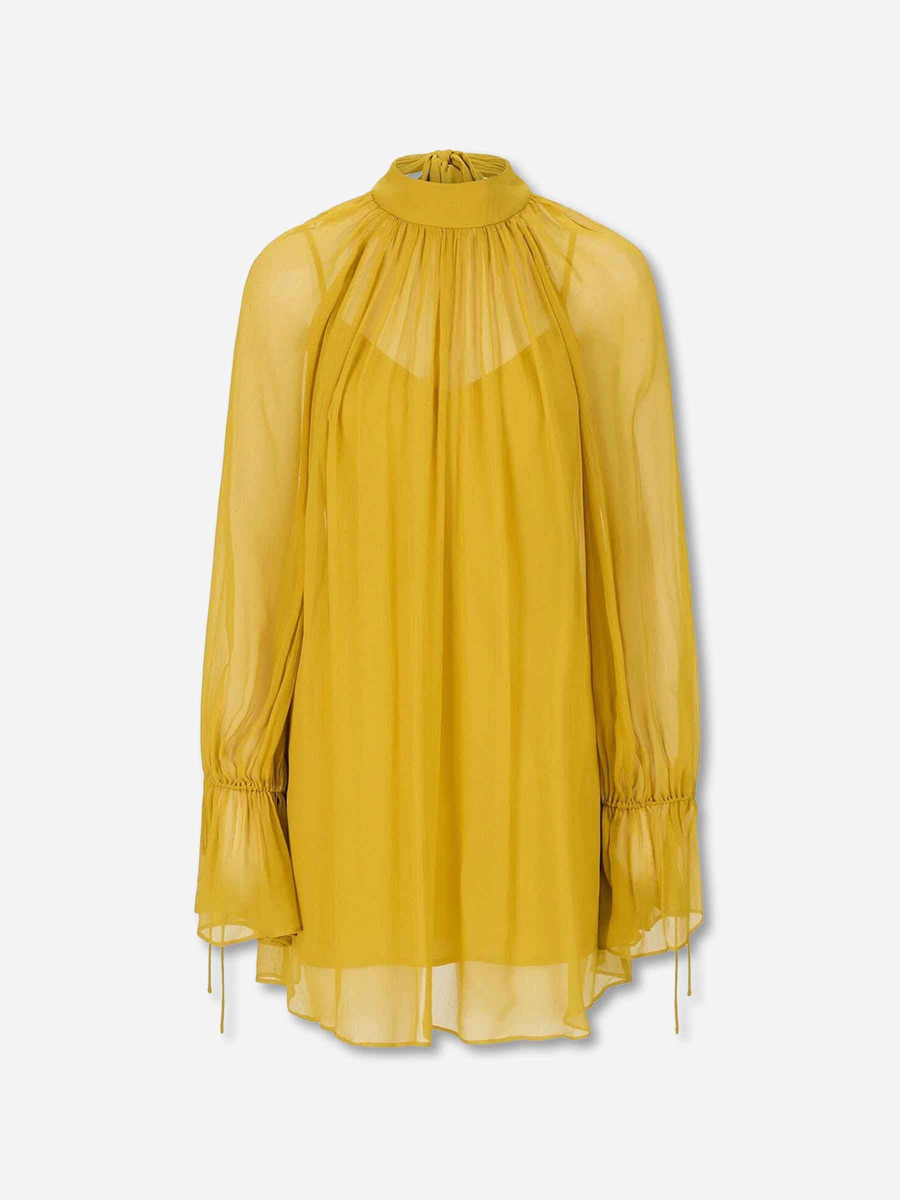 Staud Mujer Barcelona Vestido Mini color Amarillo Limón sku 731-006114 01 - Foto 1