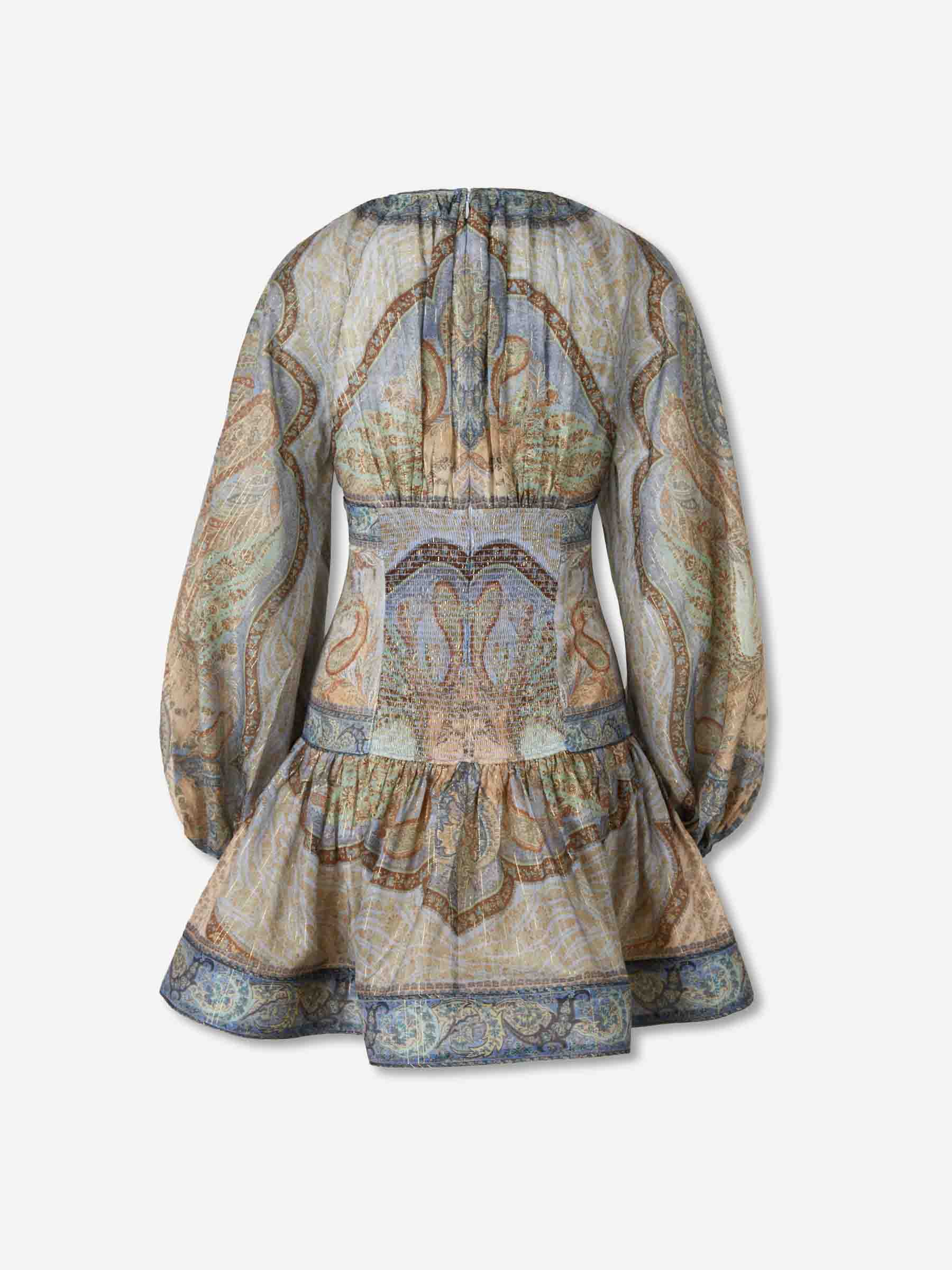 Zimmermann Mujer Barcelona Vestido Mini Wanderlust color Multicolor sku 731-006118 01 - Foto 2