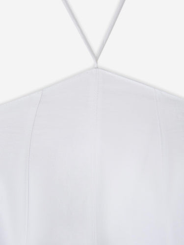 Jacquemus Mujer Barcelona Vestido Mini Triangle color Blanco sku 731-006120 01 - Foto 3
