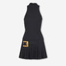 Balmain Mujer Barcelona Vestido Mini Falda Plisada color Negro sku 731-006122 01 - Foto 1