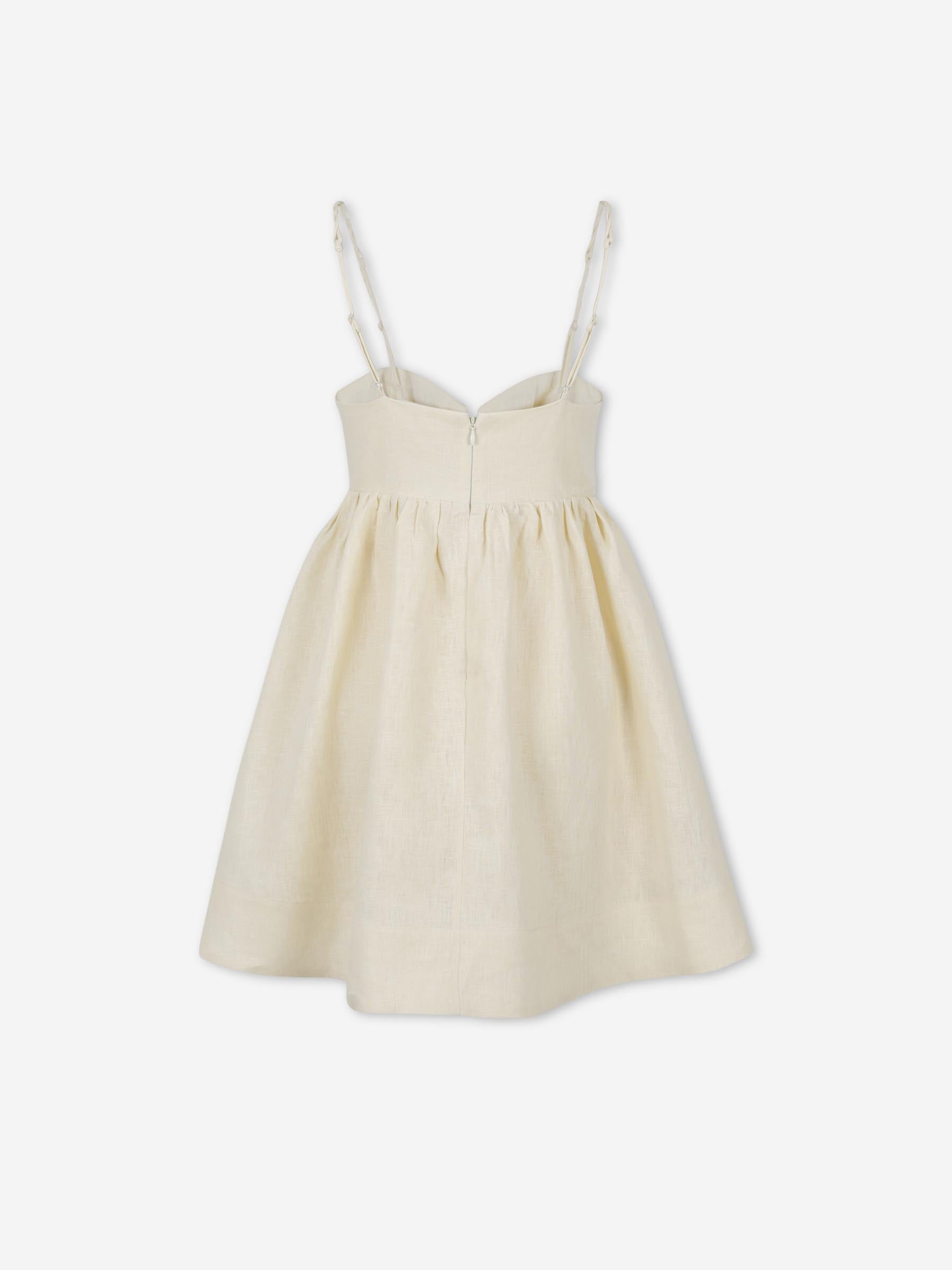 Farm Rio Coconut Tree Mini Dress Mujer 731-006134 01 Farm Rio Coconut Tree Mini Dress Mujer 731-006134 01