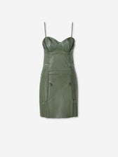 Farm Rio Mujer Barcelona Vestido Mini Piel color Verde Militar sku 731-006136 01 - Foto 1