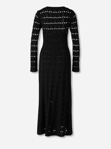 Zimmermann Mujer Barcelona Vestido Midi Calado color Negro sku 731-006137 01 - Foto 2