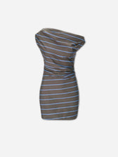 Staud Mujer Barcelona Vestido Mini Asimétrico color Multicolor sku 731-006141 01 - Foto 1