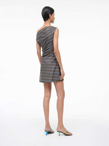 Staud Mujer Barcelona Vestido Mini Asimétrico color Multicolor sku 731-006141 01 - Foto 4