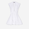 Balmain Mujer Barcelona Vestido Camisero Algodón color Blanco sku 731-006142 01 - Foto 1