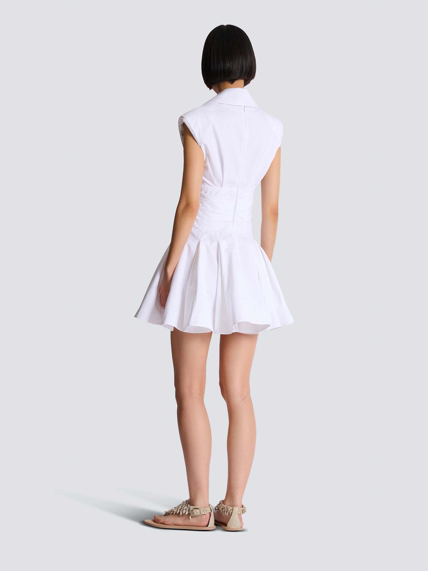 Balmain – Cotton Shirt Dress Mujer 731-006142 01 Balmain – Cotton Shirt Dress Mujer 731-006142 01