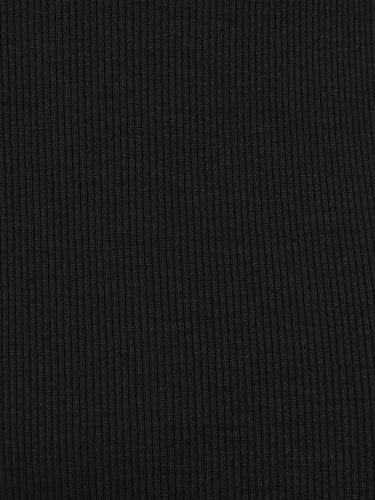 Off-White Mujer Barcelona Vestido Mini Ribbed color Negro sku 731-006143 01 - Foto 4