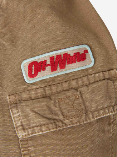 Off-White Mujer Barcelona Vestido Mini Cremallera color Verde Militar sku 731-006145 01 - Foto 4
