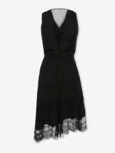 Victoria Beckham Mujer Barcelona Vestido Midi color Negro sku 731-006152 01 - Foto 1
