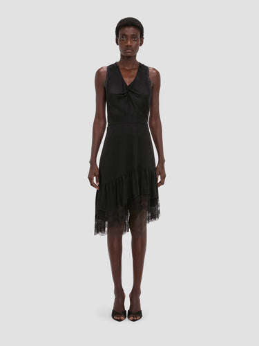 Victoria Beckham Mujer Barcelona Vestido Midi color Negro sku 731-006152 01 - Foto 2