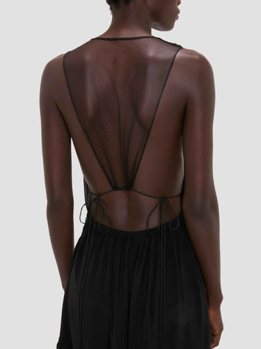 Victoria Beckham Mujer Barcelona Vestido Midi color Negro sku 731-006152 01 - Foto 5