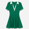 Simkhai Mujer Barcelona Vestido Punto Page color Verde Jungla sku 731-006162 02 - Foto 1