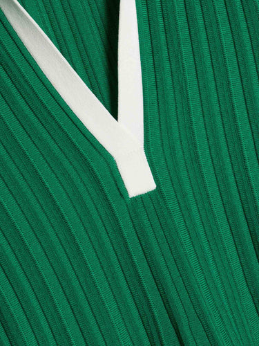 Simkhai Mujer Barcelona Vestido Punto Page color Verde Jungla sku 731-006162 02 - Foto 4
