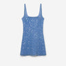 Simkhai Mujer Barcelona Vestido Mini Con Adornos color Azul Celeste sku 731-006163 01 - Foto 1