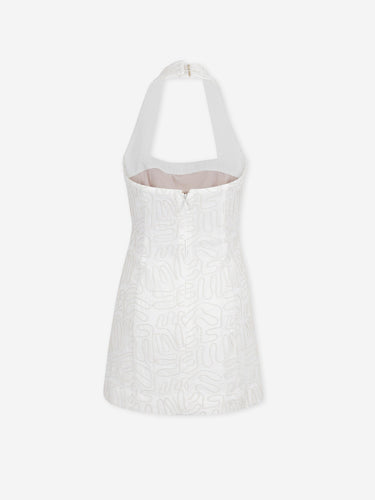 Cult Gaia Mujer Barcelona Vestido Mini Tyrisha color Marfil sku 731-006174 01 - Foto 3
