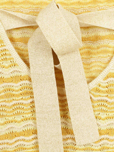 Cult Gaia Mujer Barcelona Vestido Punto Erina color Amarillo sku 731-006175 01 - Foto 5
