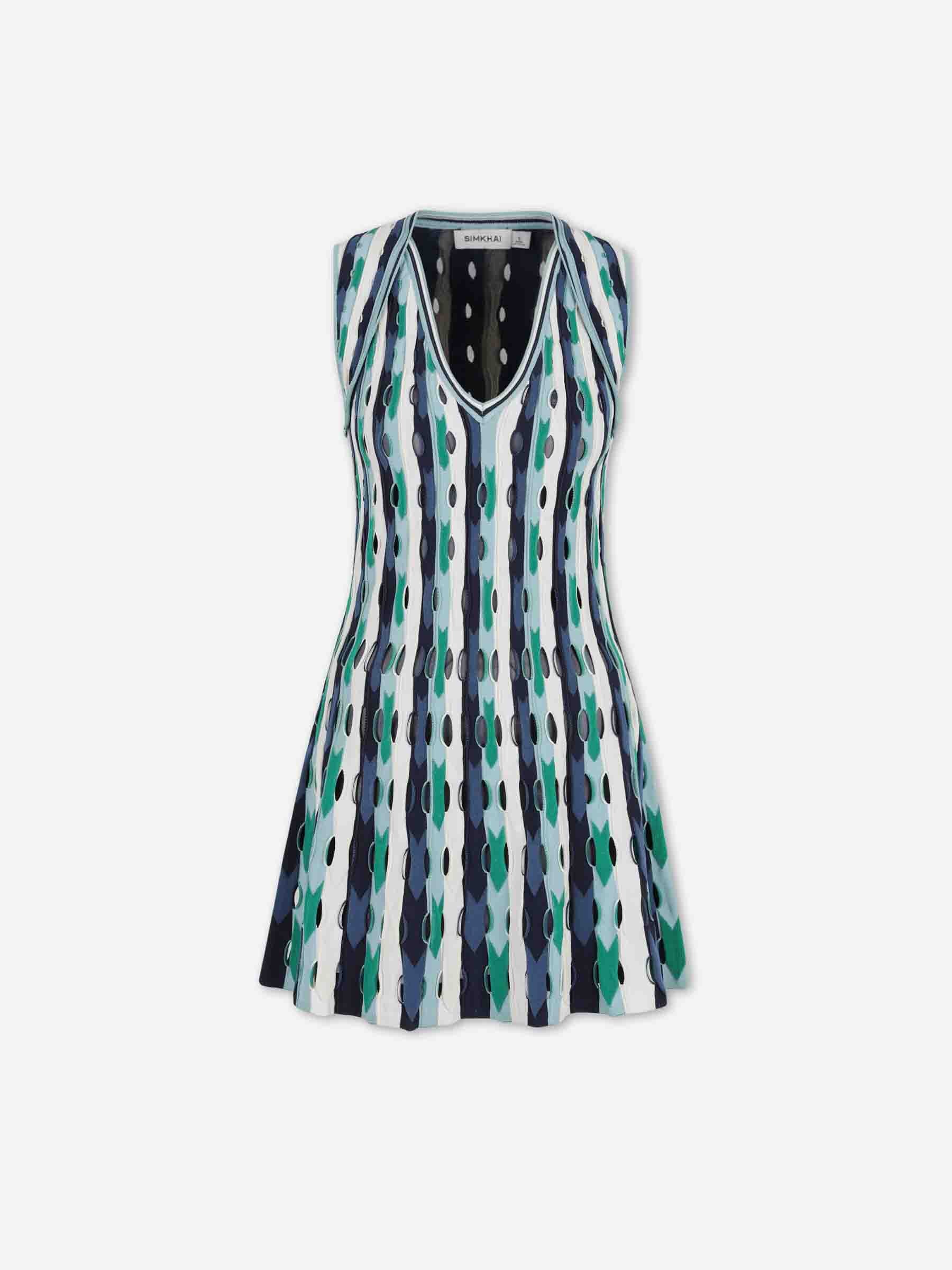 Simkhai Mujer Barcelona Vestido Mini Punto color Multicolor sku 731-006176 01 - Foto 1