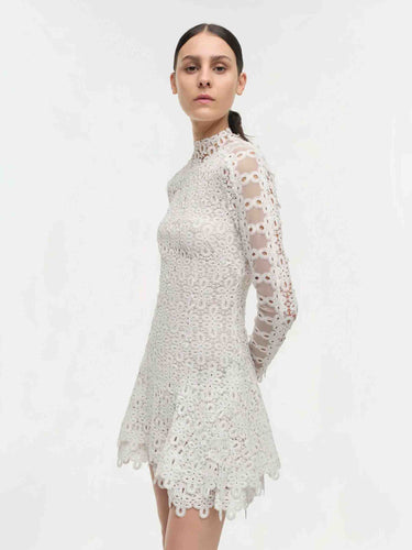 Simkhai Mujer Barcelona Vestido Mini Joy color Blanco sku 731-006177 01 - Foto 4