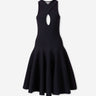 Alaïa Mujer Barcelona Vestido Midi Punto color Azul Noche sku 731-006181 01 - Foto 1