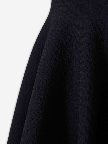 Alaïa Mujer Barcelona Vestido Midi Punto color Azul Noche sku 731-006181 01 - Foto 4
