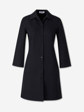 Jil Sander Mujer Barcelona Abrigo Largo Lana color Negro sku 731-006182 01 - Foto 1