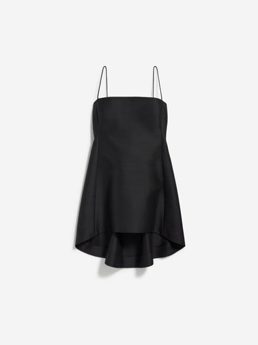 Balenciaga Mujer Barcelona Vestido Tirantes Babydoll color Negro sku 731-006184 01 - Foto 1