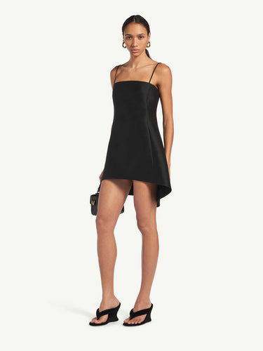 Balenciaga Mujer Barcelona Vestido Tirantes Babydoll color Negro sku 731-006184 01 - Foto 2