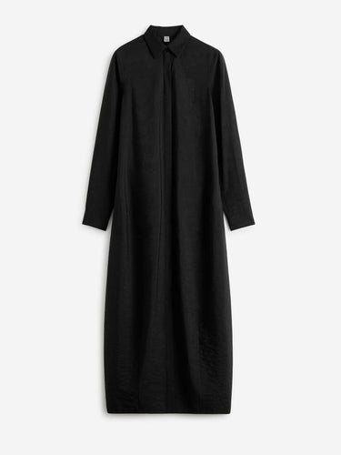 TOTEME Mujer Barcelona Vestido Camisero Maxi color Negro sku 731-006191 01 - Foto 1
