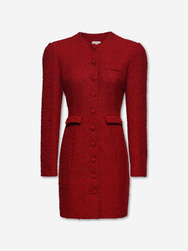 Magda Butrym Mujer Barcelona Vestido Mini Sastre color Rojo sku 731-006198 01 - Foto 1