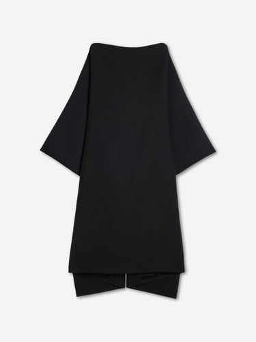 Jil Sander Mujer Barcelona Vestido Midi Seda Lana color Negro sku 731-006205 01 - Foto 1