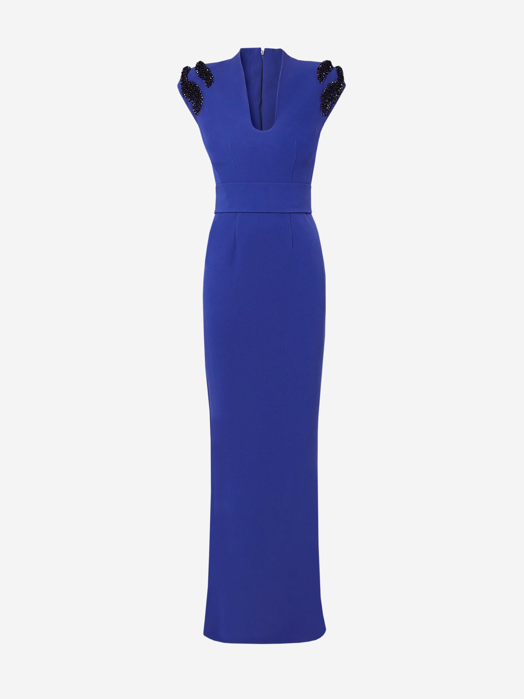 Safiyaa Mujer Barcelona Vestido Maxi Dana Skiathos color Azul Cobalto sku 732-001415 01 - Foto 1