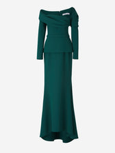 Safiyaa Mujer Barcelona Vestido Maxi Andra Carolina color Verde sku 732-001417 01 - Foto 1