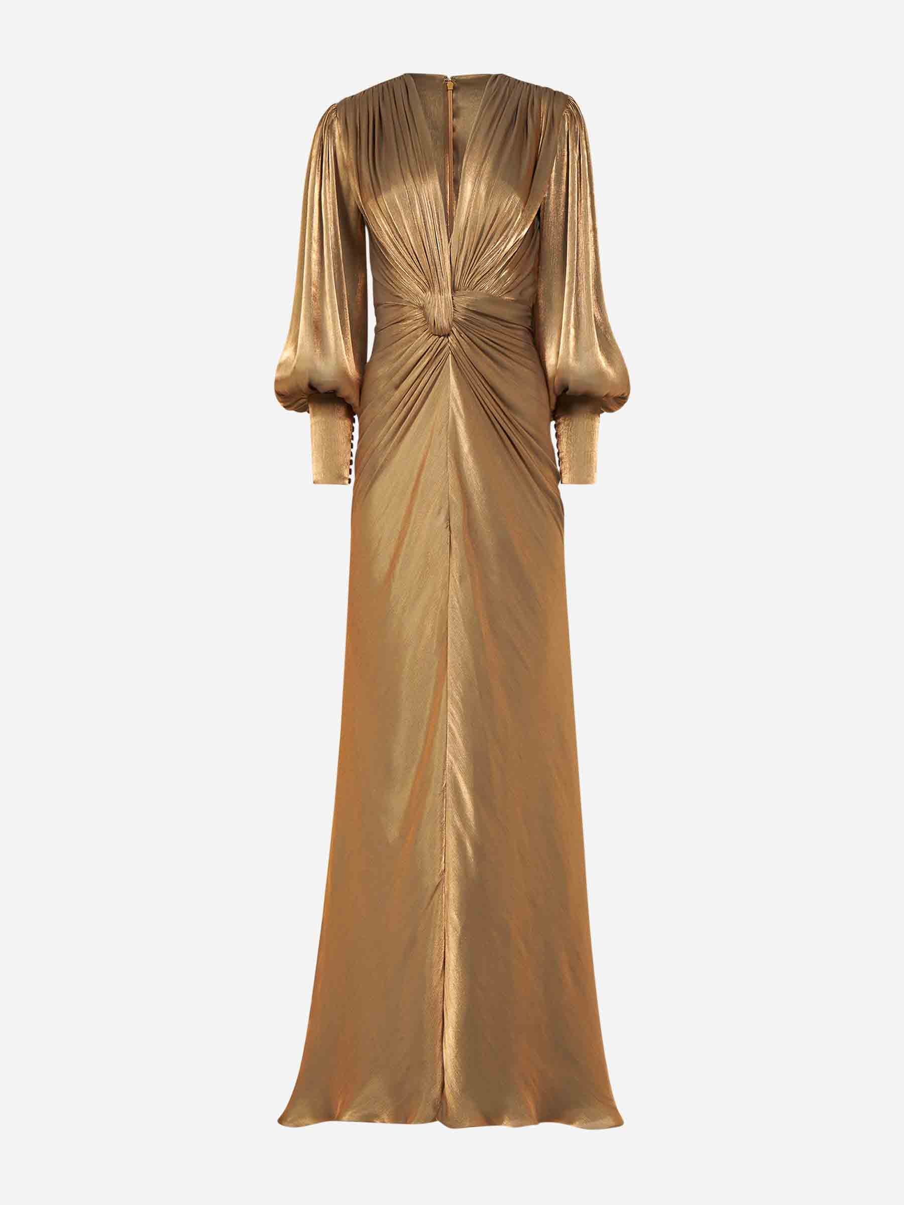 Costarellos Mujer Barcelona Vestido Maxi Adelia color Dorado sku 732-001424 02 - Foto 1