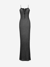 Saint Laurent Mujer Barcelona Vestido Maxi Punto color Negro sku 732-001432 01 - Foto 1