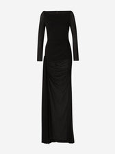 Safiyaa Mujer Barcelona Vestido Maxi Punto color Negro sku 732-001434 01 - Foto 1