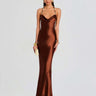 Retrofête Mujer Barcelona Vestido Maxi Finley color Caramelo sku 732-001492 01 - Foto 1