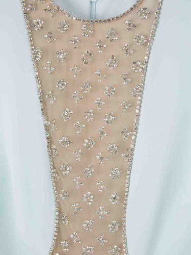 Costarellos Mujer Barcelona Vestido Maxi Brillantes color Azul Celeste sku 732-001495 01 - Foto 3
