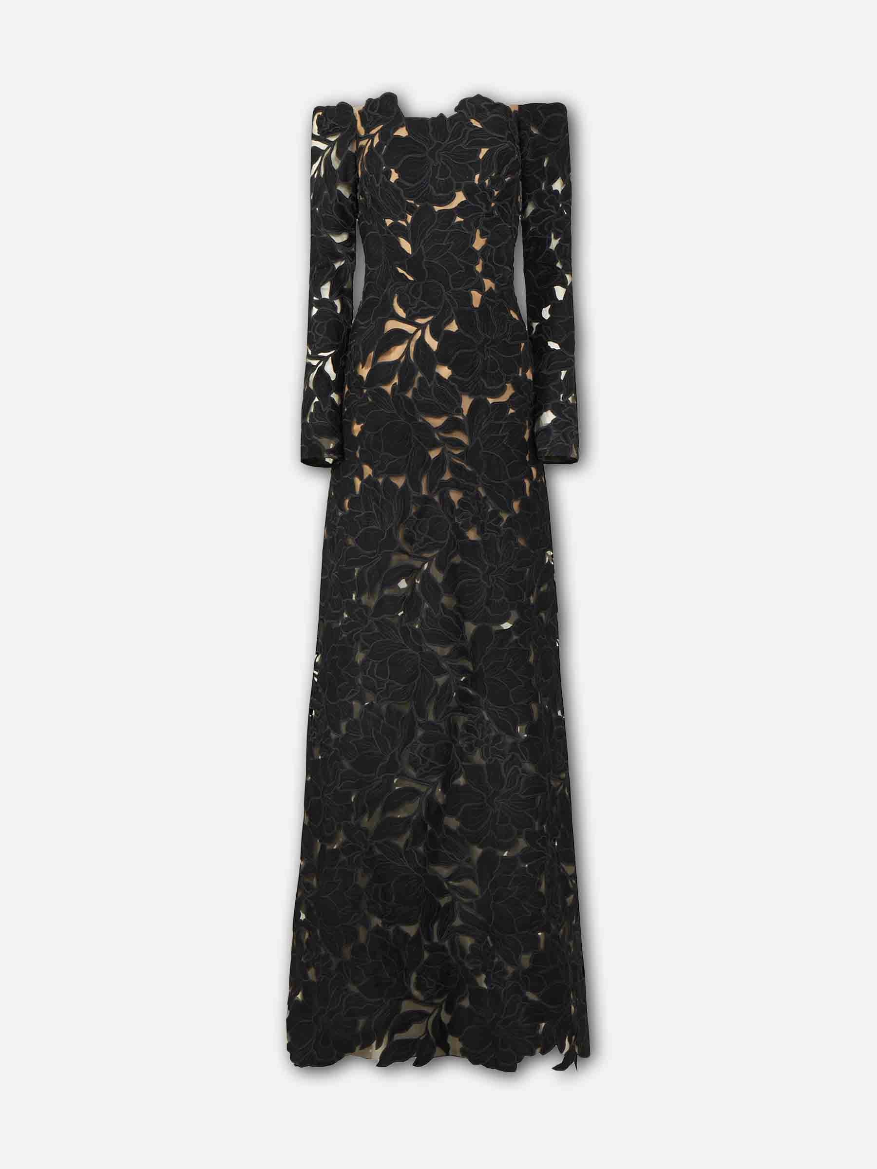 Costarellos Mujer Barcelona Vestido Maxi Kasia color Negro sku 732-001500 02 - Foto 1